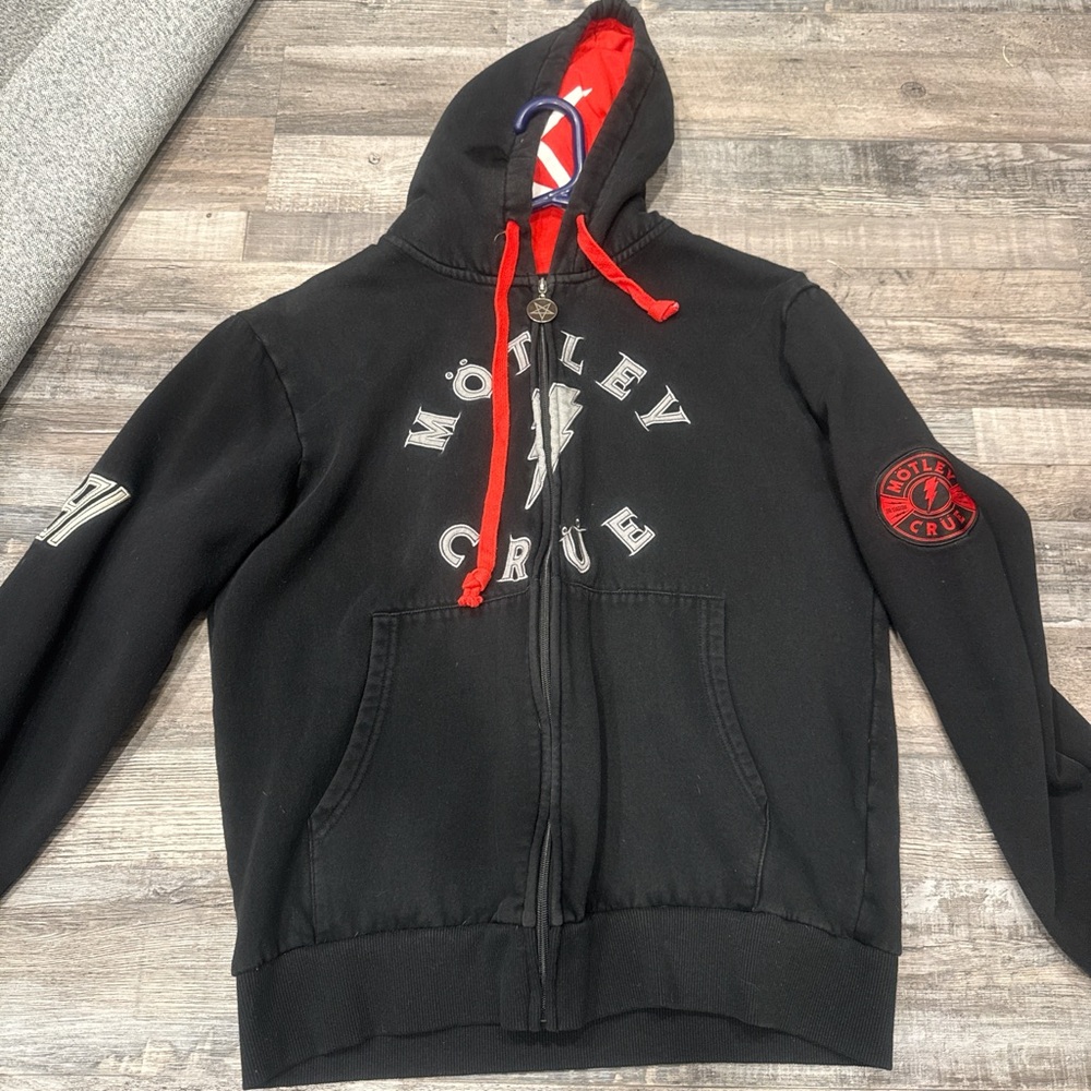 Black Motley Crue stadium tour Hoodie Jacket